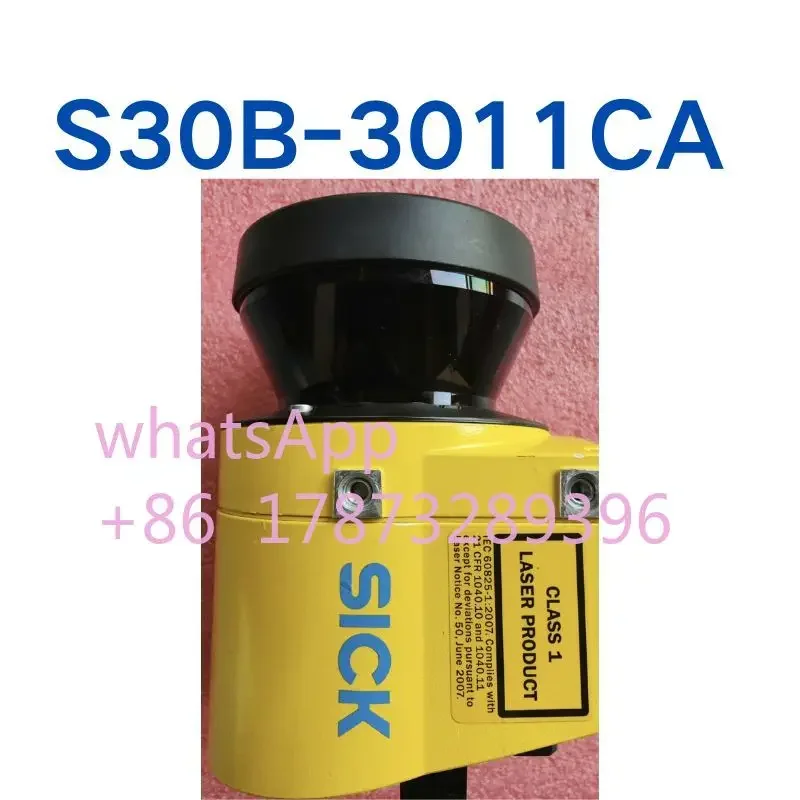 Used S30B-3011CA Laser scanning sensor tested OK, function intact