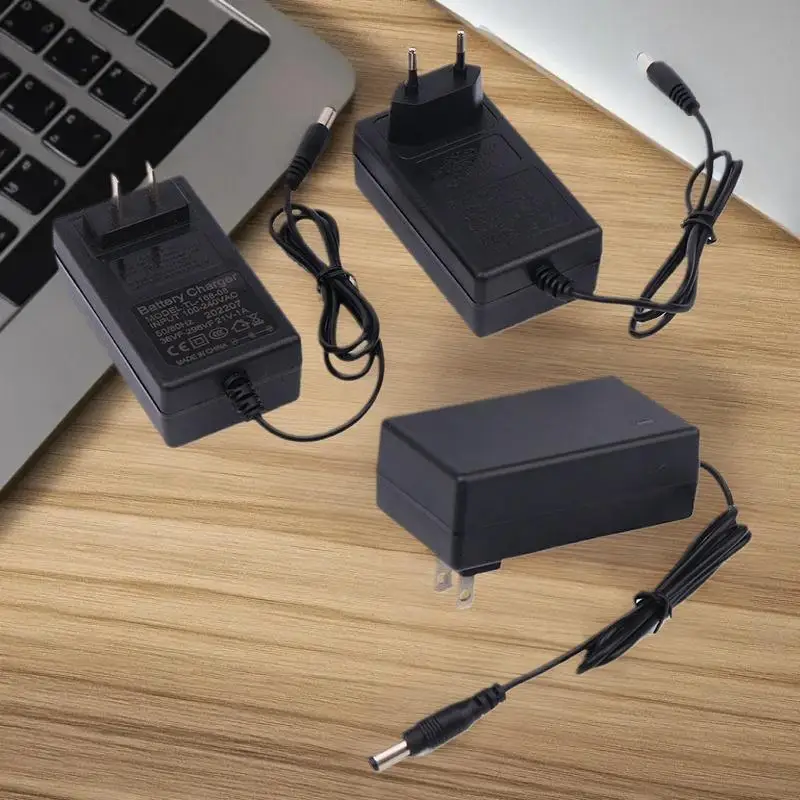 21v Lithium Battery Charger 1A For 18v ​​Electric Drill Intelligent Power Adapter EU US Plug Transformer 5-string Charger