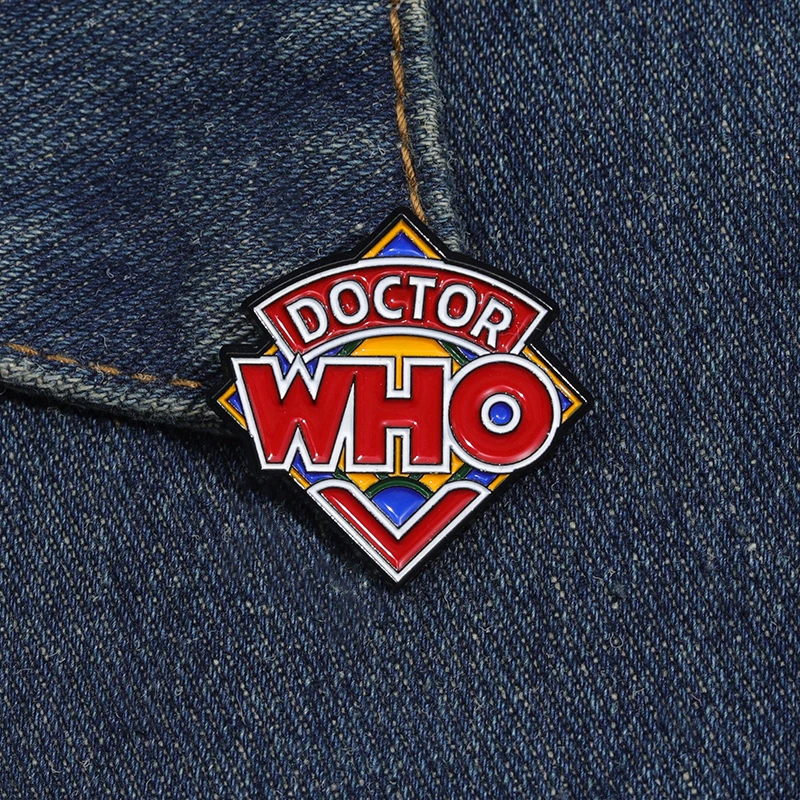 Creative Doctor Enamel Pins Mysterious Elements Brooches Metal Backpack Clothing Lapel Badge Jewelry Accessories