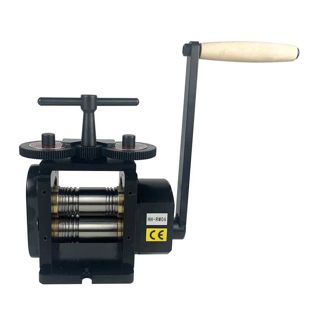 90-130mm Jewelry Rolling Mill Machine, Flat Roller for Flat Square & Half Round Metal Sheet Making