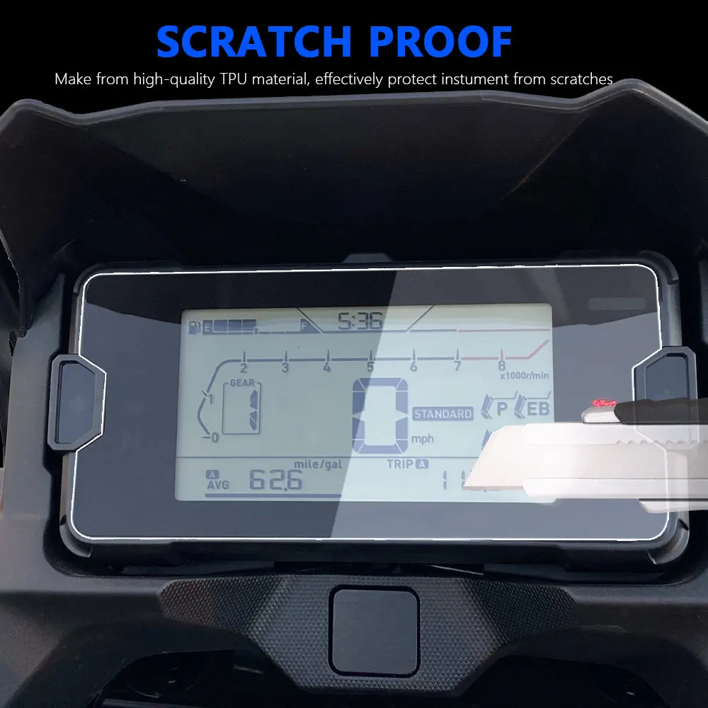 Motorcycle Instrument Film Anti-glare Dashboard Screen Protector NC750X Accessories 2022 for Honda NC 750 X NC750 750X 2021 2023