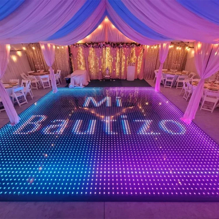 

BOTAI led dancing floor outdoor buy disco digital video wedding party stage dj lighting pixel floors led dance floor