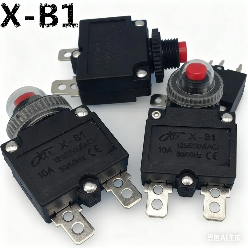 2Pcs 2A 3A 5A 6A 7A 8A 10A 15A 20A 25A 30A Circuit Breaker Overload Protector Switch Fuse Waterproof Cap image 6