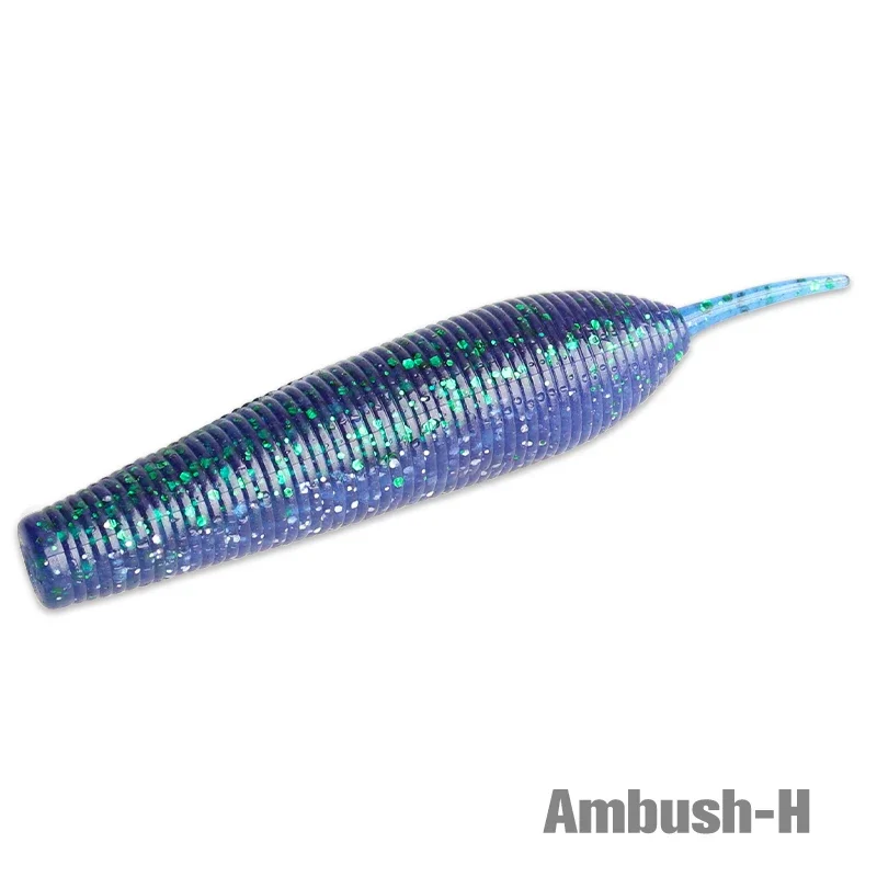 TSURINOYA 7 шт. 96,5 мм, тяжелая соляная мягкая приманка, окунь, окунь, игра, сверхмощные шорты, рыболовная приманка, мягкая пластиковая приманка, червьбейт