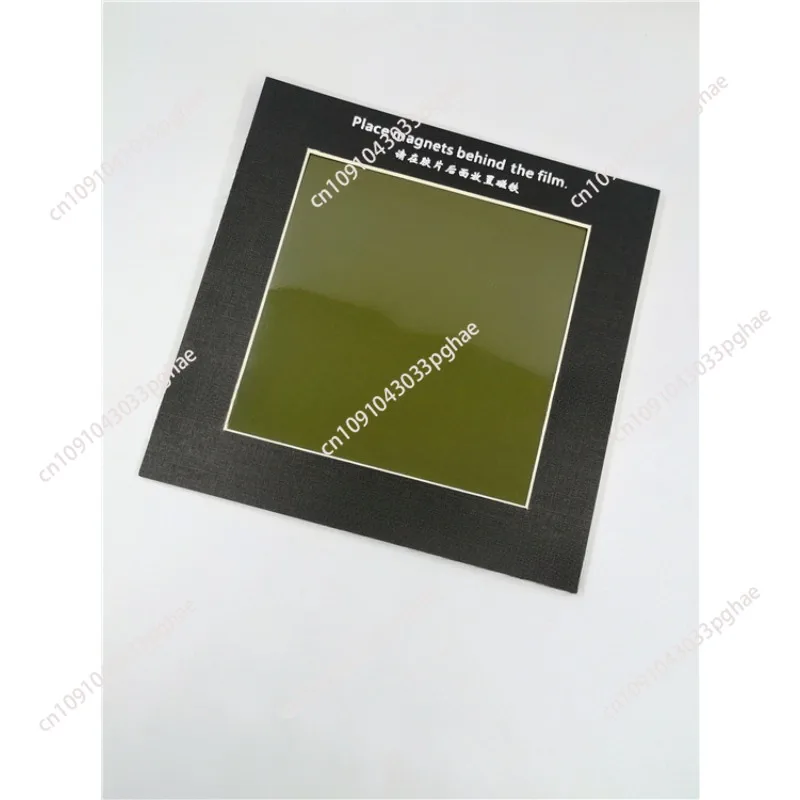 Magnetic Field Observation Film 4X6 Inch, Reusable Magnetic Observation Film, Magnetic Flux Display Sheet