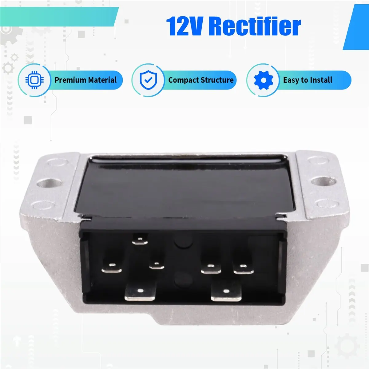 AC2395★♠◐12V Rectifier ED0073624040 Suit for 730111 - 48510005A ED0073622290 ED0073624050 ED0073624070 ED0073622280