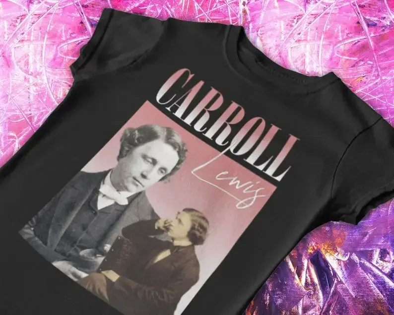 

Lewis Carroll T-Shirt | Y2K, 90s Shirt, Carrol tee, English authors, English literature, Vintage, Novelist, Alice Carroll, Engli