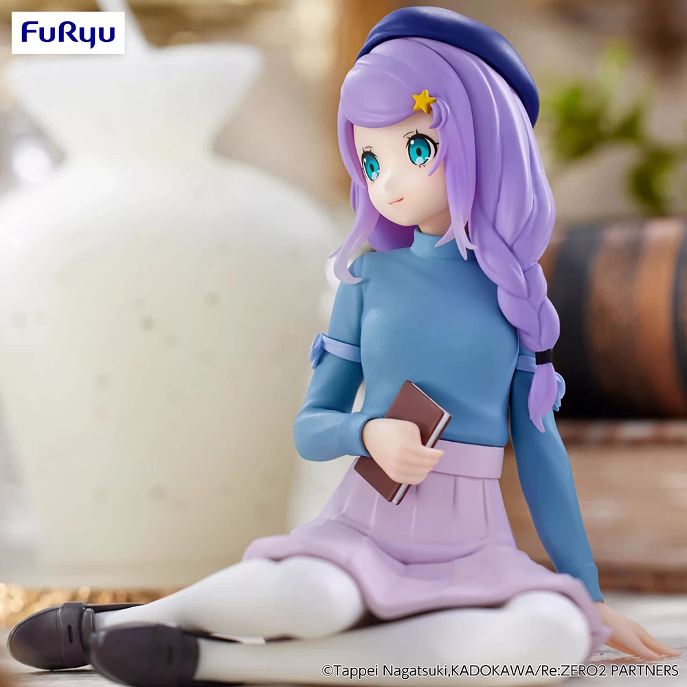 FuRyu Noodle Stopper Figur Anastasia (Book Girl Ver.) (Re:Zero Starting Life in Another World) 10 cm Anime-Modell-Ornament-Spielzeug