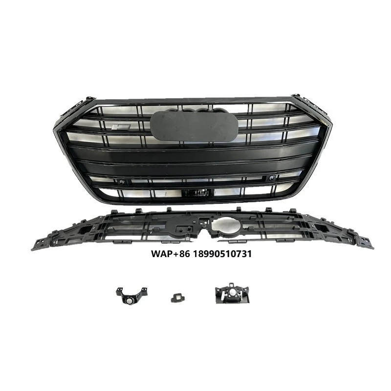 

Auto A8 Facelift Grille for A8 D5 Center Honeycomb Grille 8C 2020 2021 2022