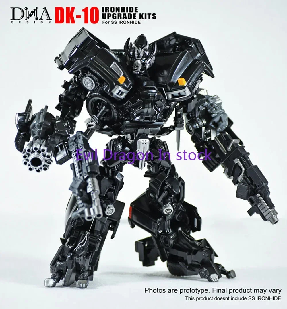 Transformando DNA Design Brinquedos, Ironhide SS-14 Action Figure Acessórios, Kit de Atualização, DK-10, DK10, Em Stock