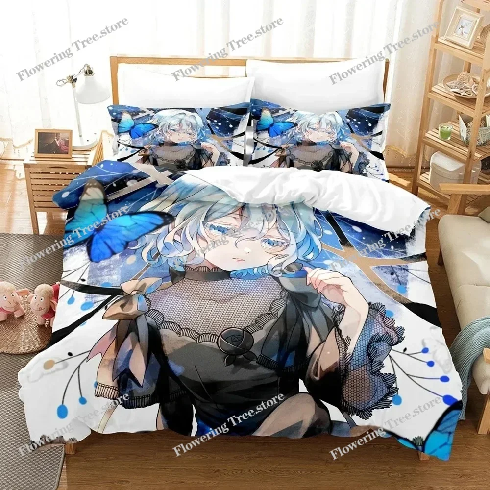 

3D Printed Anime The Case Study Of Vanitas Bedding Set Boys Girls Twin Queen Size Duvet Cover Pillowcase Bed Kids Adult