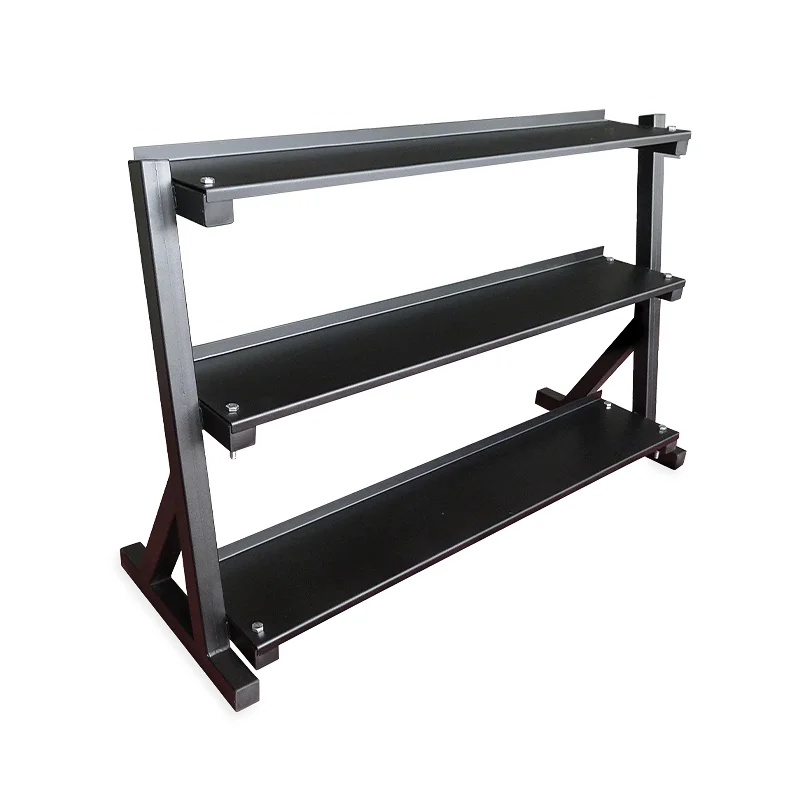 #High Quality 3 Tiers Home Gym Equipment Kettlebell Multi-Function Kettlebell Storage Rack