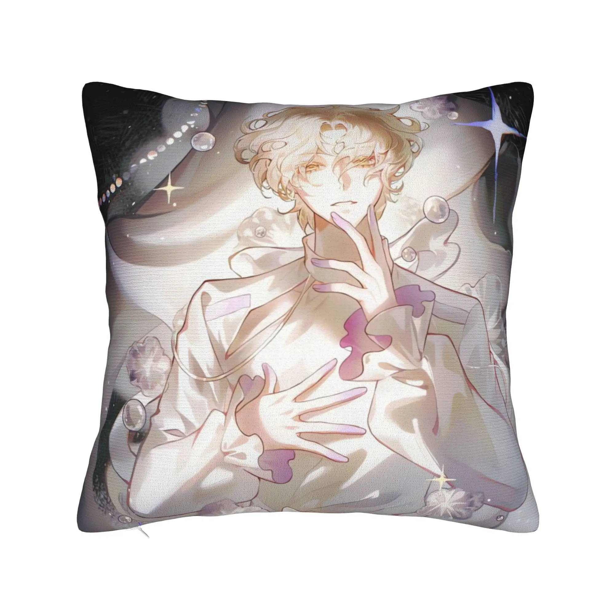 Kawaii Chibi LUKA Hot Anime ALIEN STAGE Pillow Case  Fashion Pillow Cover Soft Pillowcases For Living Room Sofa