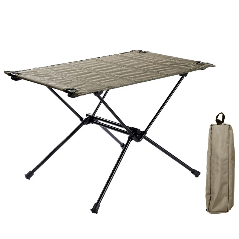 

New Ultralight outdoor Folding Camping table Aluminium Alloy bbq picnic Lightweight Travel hiking fishing portable Roll table