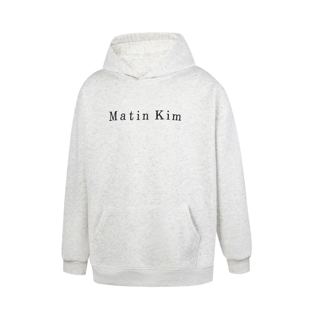 Matin Kim New Fall Winter Korean Letter Logo Embroidered Sweatshirt, Unisex Couple Casual Top