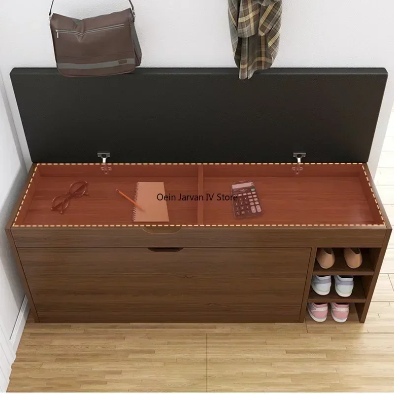 Modern Household Shoe Cabinet Stool Sitting Rack Soft Bag Nordic Shoe Cabinet Small Wearing Zapatero Organizador Room Furniture