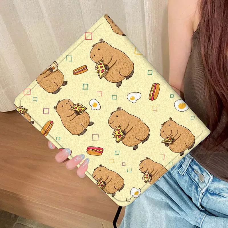 كابيبارا لطيف شيك الكرتون لينوفو شياو شين باد برو GT plus 8.8 11 10.6 Y700 Y900 Go 8.8 Tab K11 10 P11 حافظة كمبيوتر لوحي ناعمة