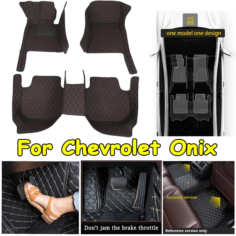 

Car Floor Mats For Chevrolet Onix Prisma 2020 2021 2022 2023 Auto Carpets Waterproof Accessories Automobiles Custom Foot Covers