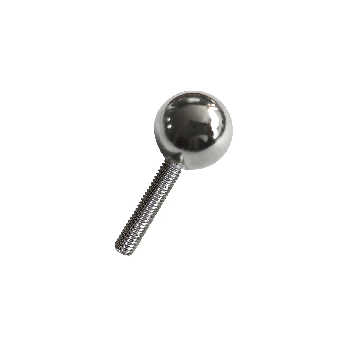 

3D Printer Accessories M6x20 Magnet Joint Spherical Ball Screw Diameter 20mm Length 48mm (Silver) 3D Printer Spherical Ball Scre