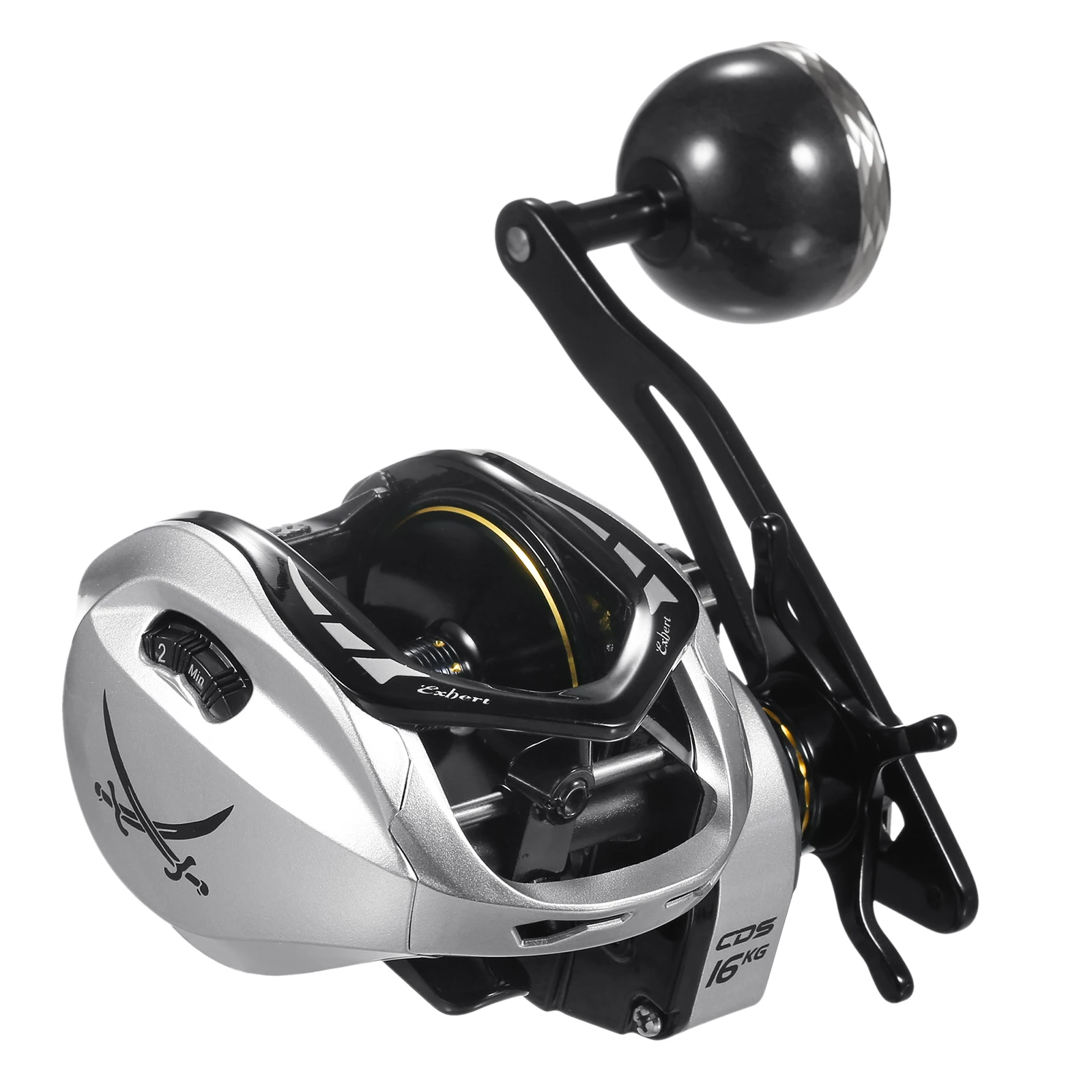 

Hi.Whale 6BB+1RB sea fishing reel slow jigging reel maximum braking force 16 kg boat wheel bait casting fishing ree