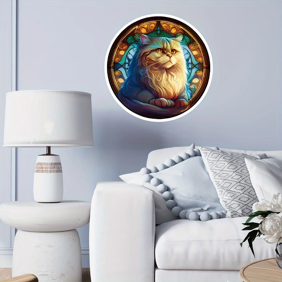 1000 pièces puzzle chat persan pour adultes, jeu de puzzle adulte très défi, décoration de la maison fête vacances cadeau d'anniversaire