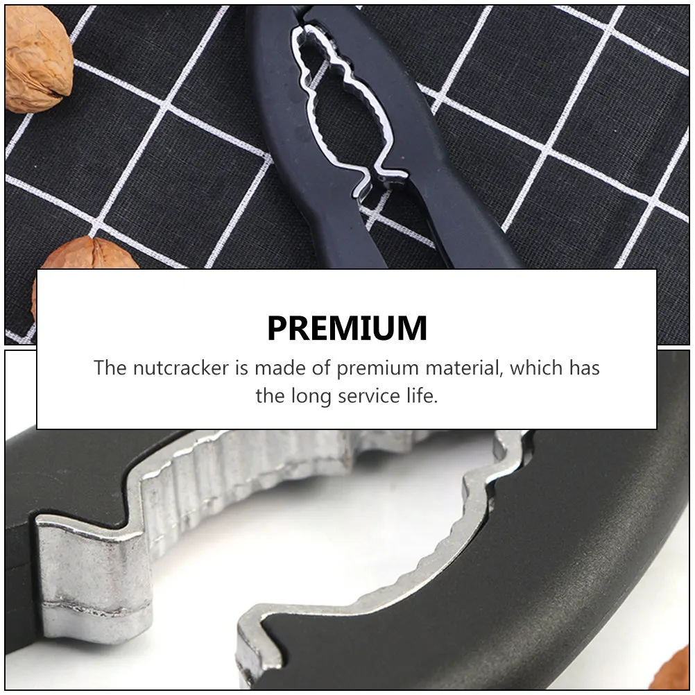 Picture 6: 2Pcs Efficient Walnut Opener Multipurpose Nutcracker Nutshell Clamp Handheld Nutcracker Tool Nutcrackers Walnut Clip