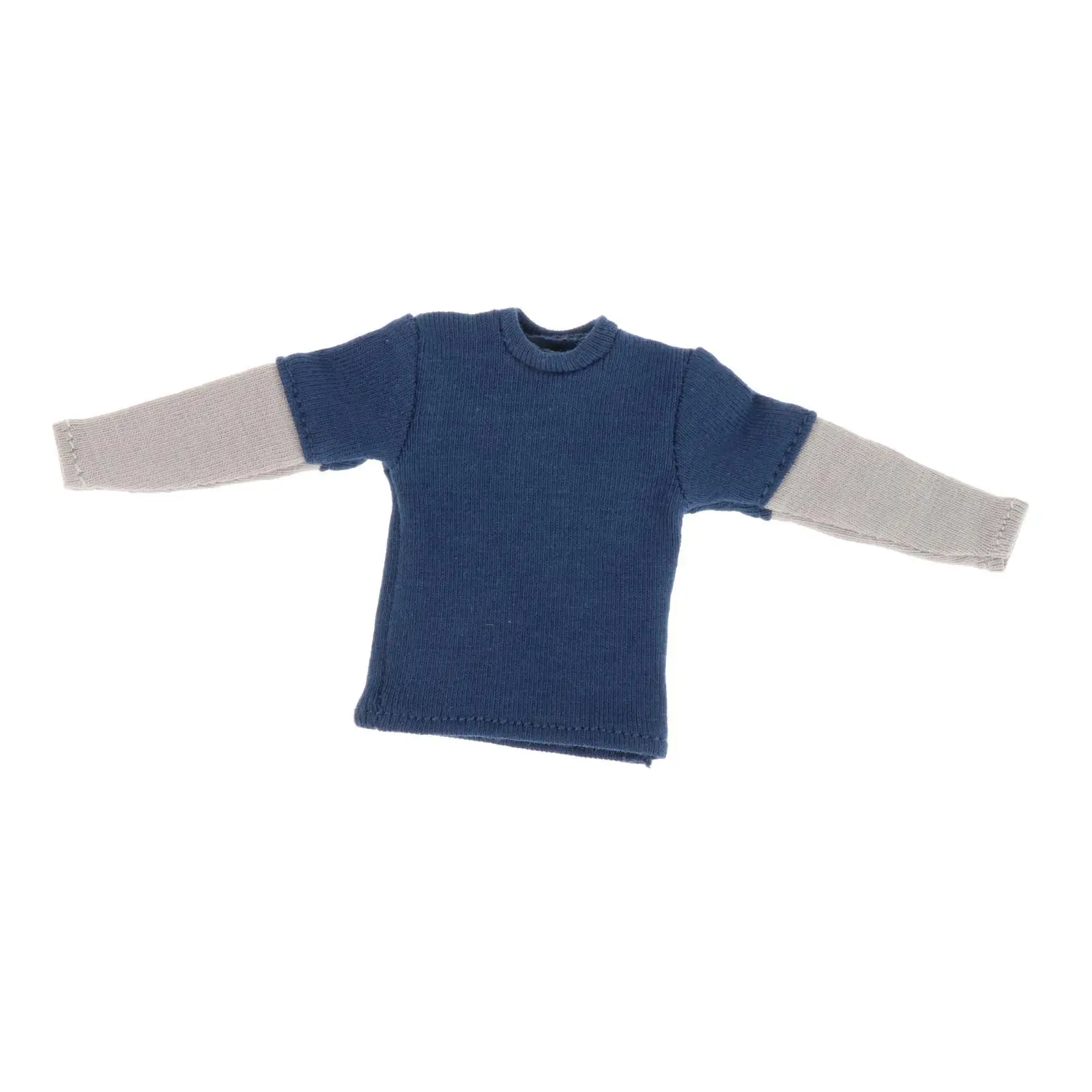 1/12 Mannelijke T-Shirt Handgemaakte Poppenkleding Voor 6 Inch Figuren Bodypop Model