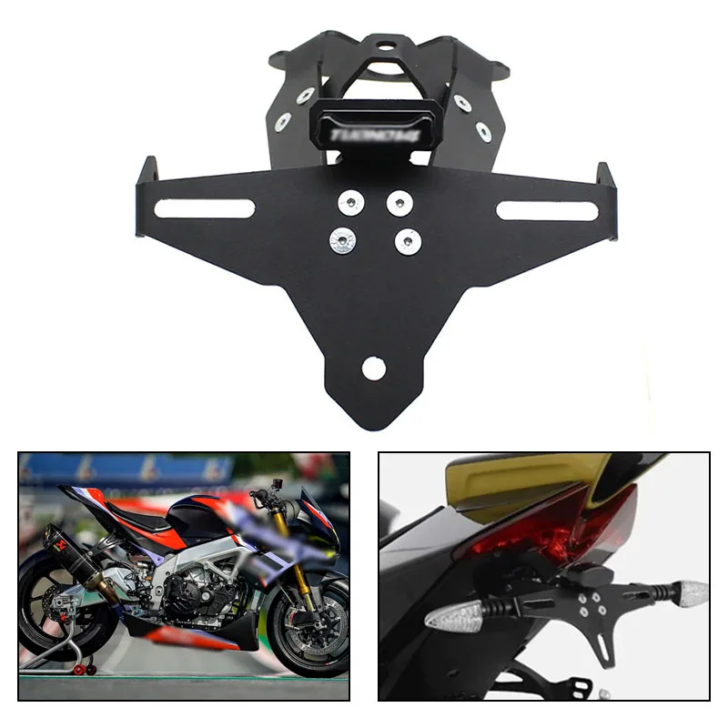 

For Aprilia TuonoV4 Tuono V4 1100 2021 2022 2023 2024 Motorcycle Rear Tail Tidy Fender Eliminator Kit Accessories