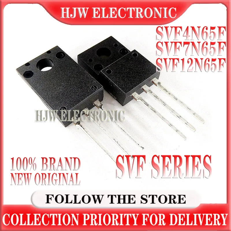 

10pcs/lot Svf4n65f To-220f Svf4n65 650v 4a Svf7n65f Svf7n65 Svf12n65f Svf12n65