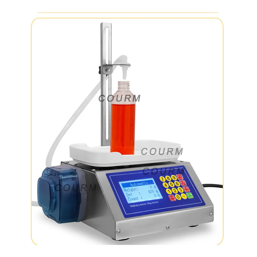 Small Semi Automatic Numerical Control Liquid Filling Machine Perfume Weighing Filling Machine Anti Drip