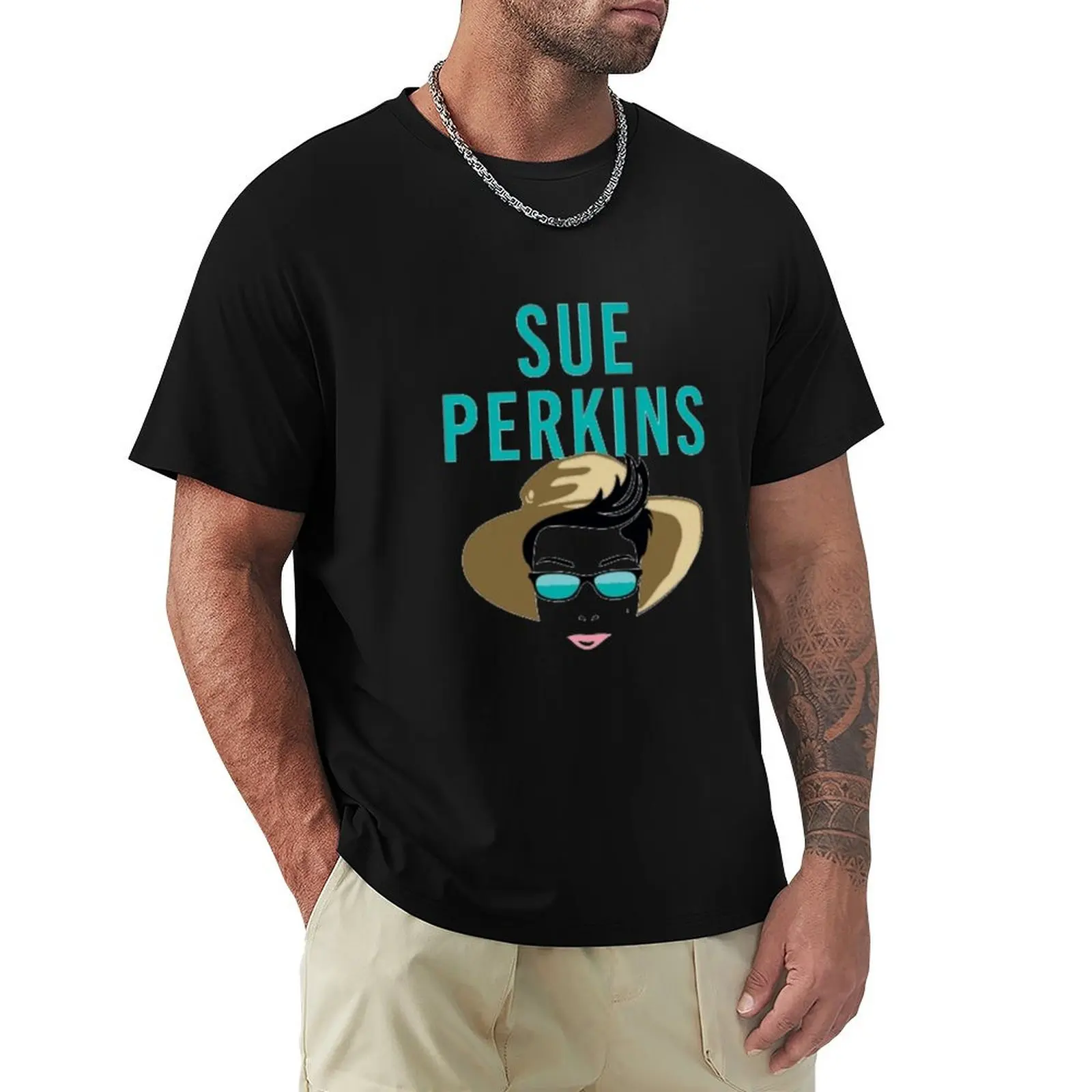

sue perkins T-Shirt Quick Dry Outdoor Sports T-Shirt