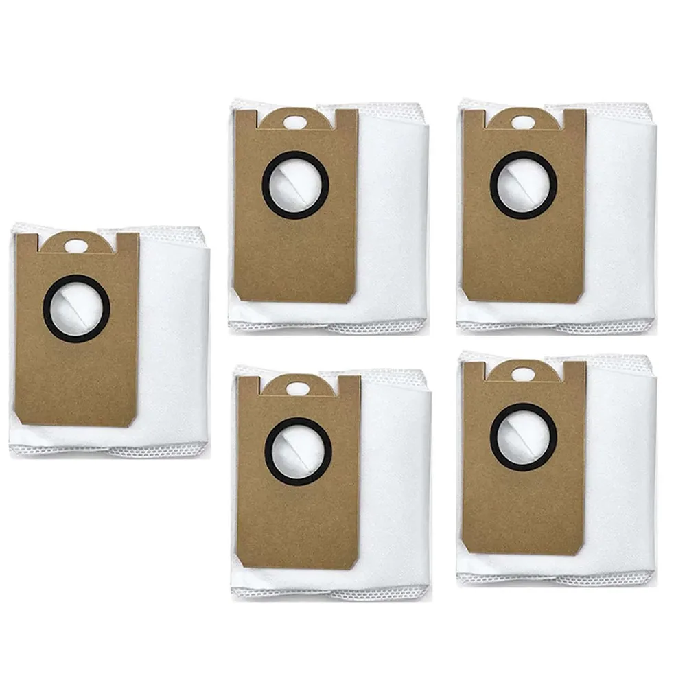 5PCS Dust Bags For HONITURE Q6 Pro Q5 Robotic Robot Vacuum Cleaner Dust Bag Replacement Household Cleaning Tools Accessories
