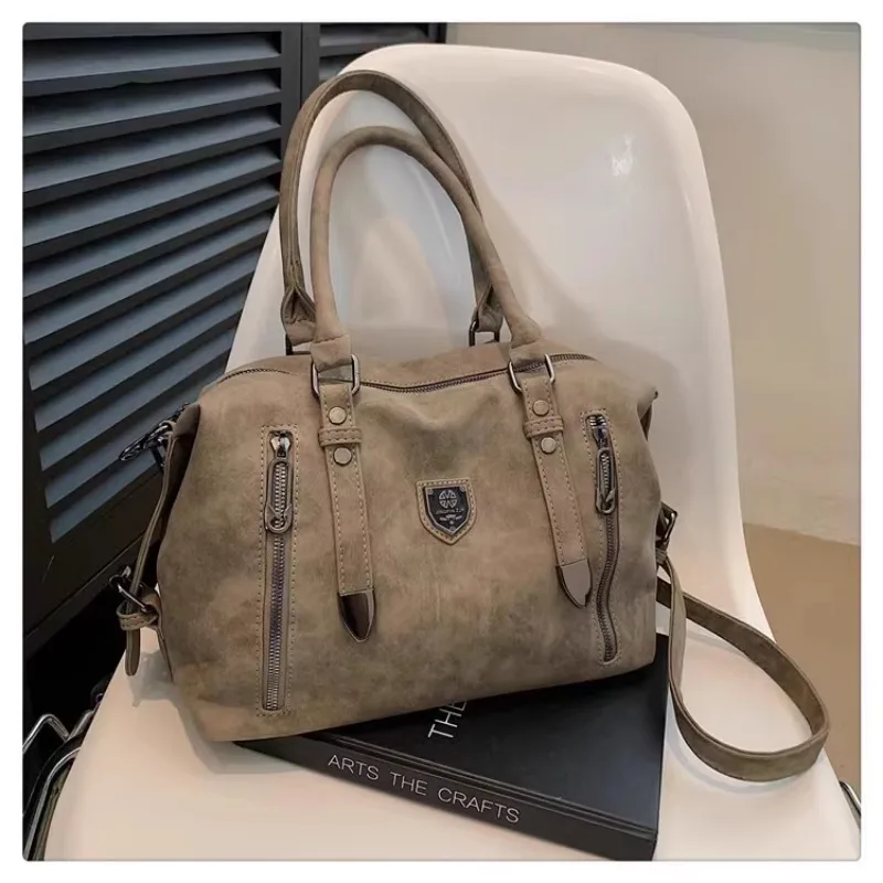 Designer Luxury Brand Fashion Vintage Large Capacity 2024 New Single-shoulder Tote Commuter Bags for Women Bolsa Free Shipping