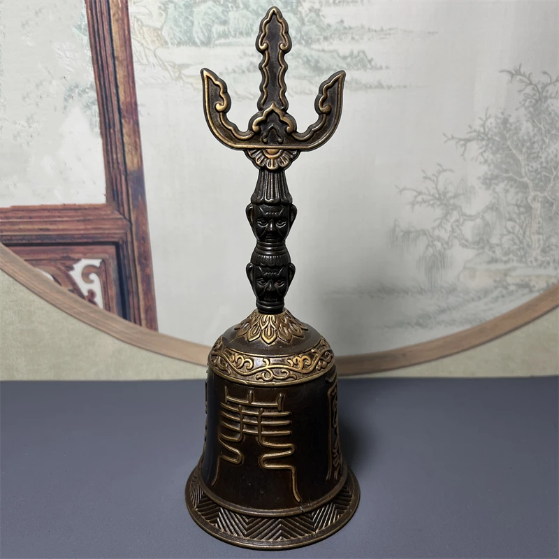 

Pure Copper Tianpeng Emperor Bell,Three Clear Bell,Three Triggered Diamond Bell,Hand Ringing Bell,Brass Three Clear