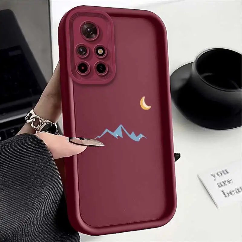 Note11 Morning Sun Sky Eye Ladder Phone Case For Redmi Note 11S 10 10S 10T 10Pro 9 9T 9S 9Pro 9Pro 8 8Pro 7 7Pro 7S Cover