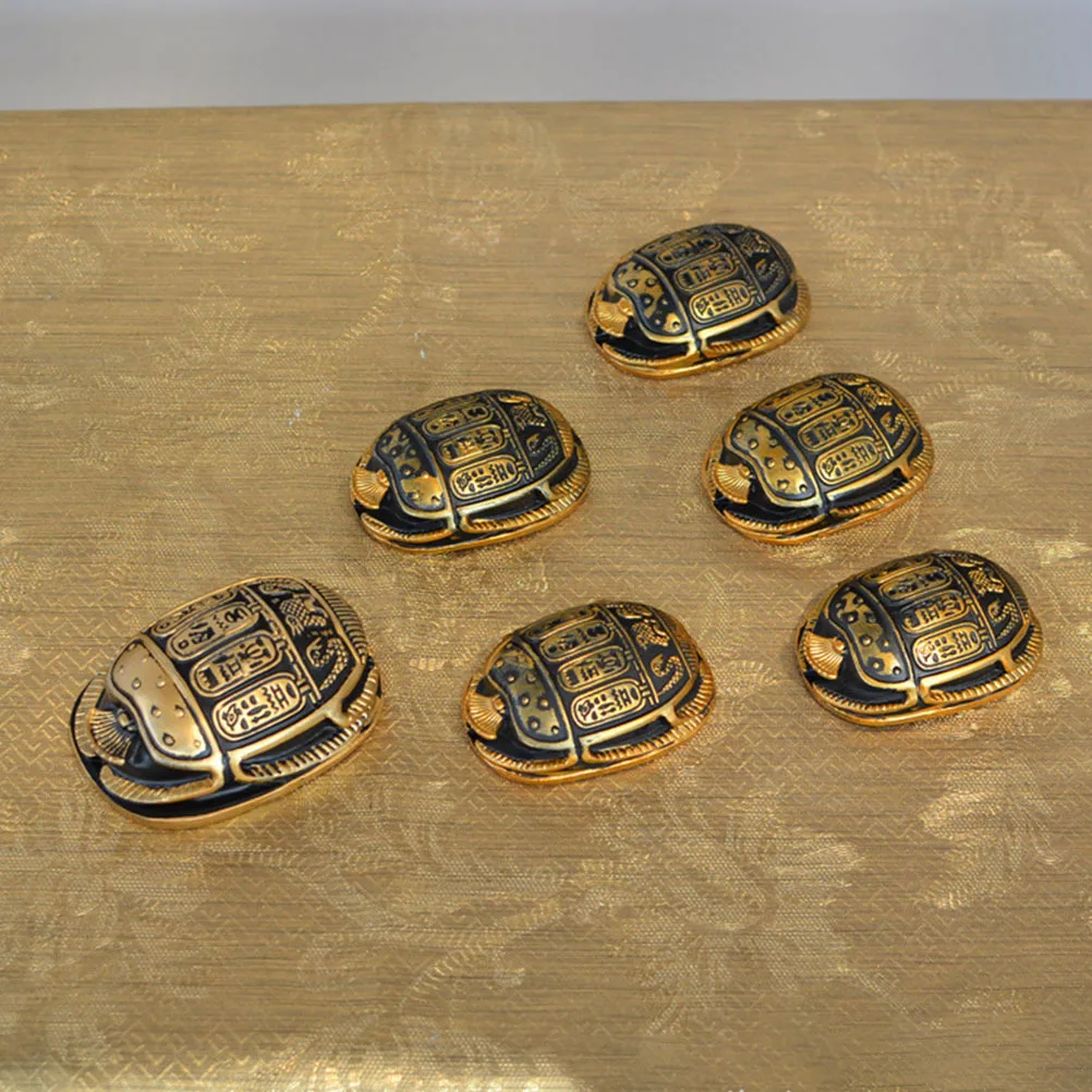 

Scarab Ornaments Beetle Art Decor Ancient Egyptian Desktop Home Decoration Tabletop Resin Decorative Sculpture Artifacts
