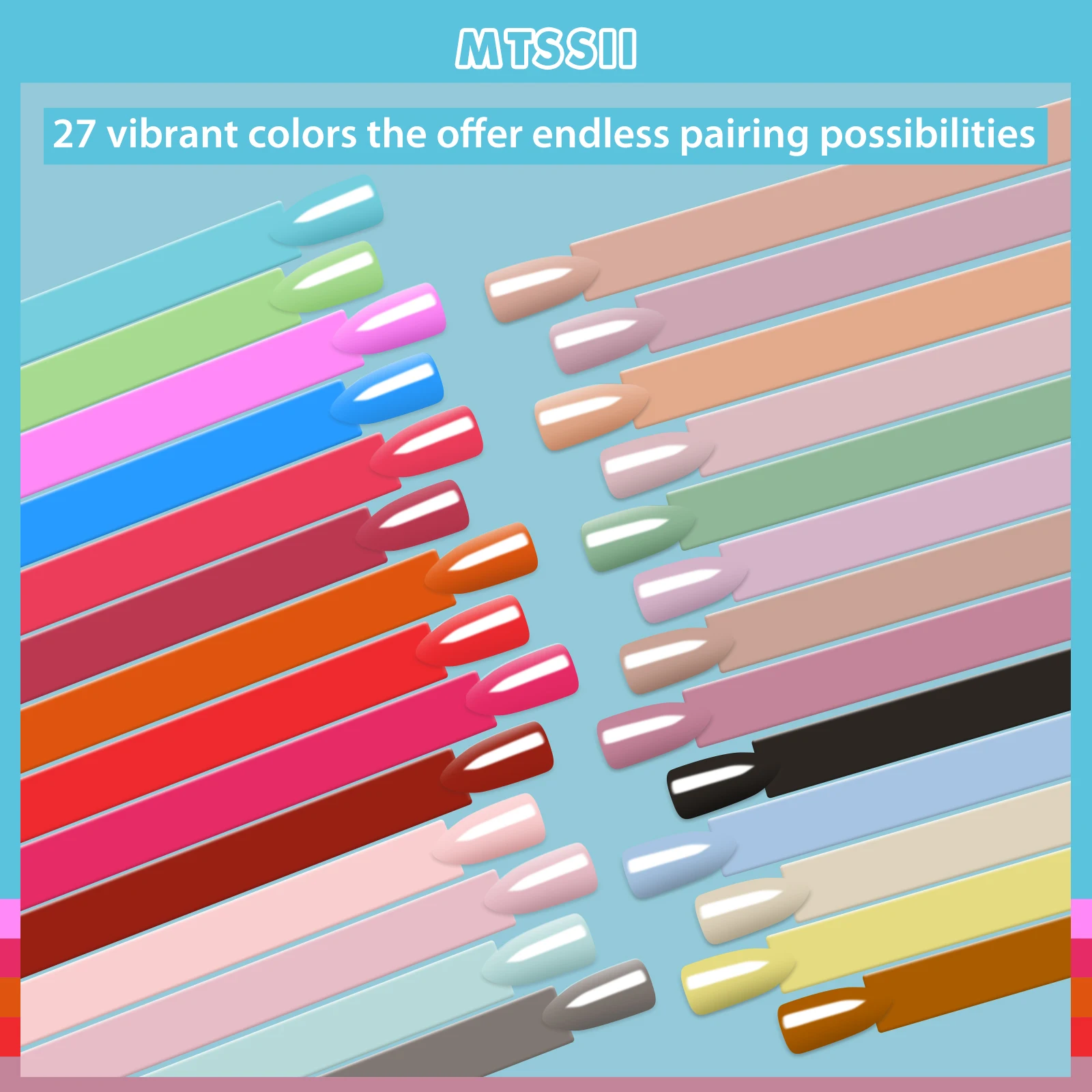 30 قطعة جيلي جيل للأظافر مجموعة طلاء 27 لون وقاعدة جل ، معطف فوقي ، معطف فوقي غير لامع هيما الحرة لتقوم بها بنفسك مسمار الفن لوازم الأشعة فوق البنفسجية/LED الورنيش كيت #5