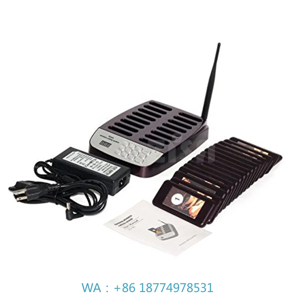 

Беспроводной пейджер с вибрацией для вызова клиентов, недорогой, для использования в отелях, кафе и быстром питания, горячая распродажа