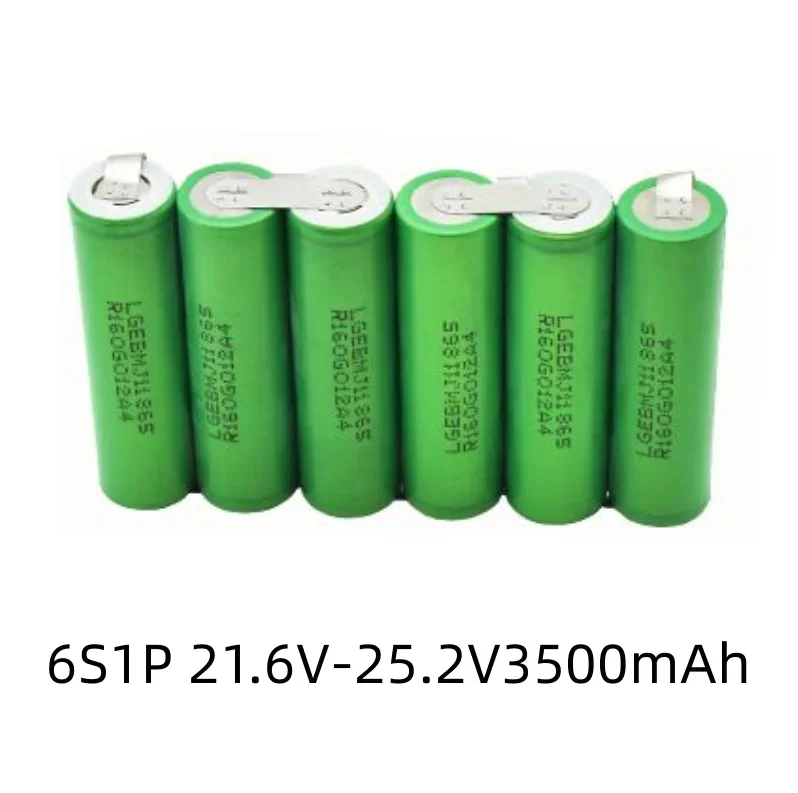 2023 2S 1P 1S 3P 3S 2P 4S 2P 5S 2P 8.4V 3.7V 10.8V 16.8V 18V Mj1 Accu 18650 3500 Mah Batterij Voor 18V Schroevendraaier Gereedschapsbatterij