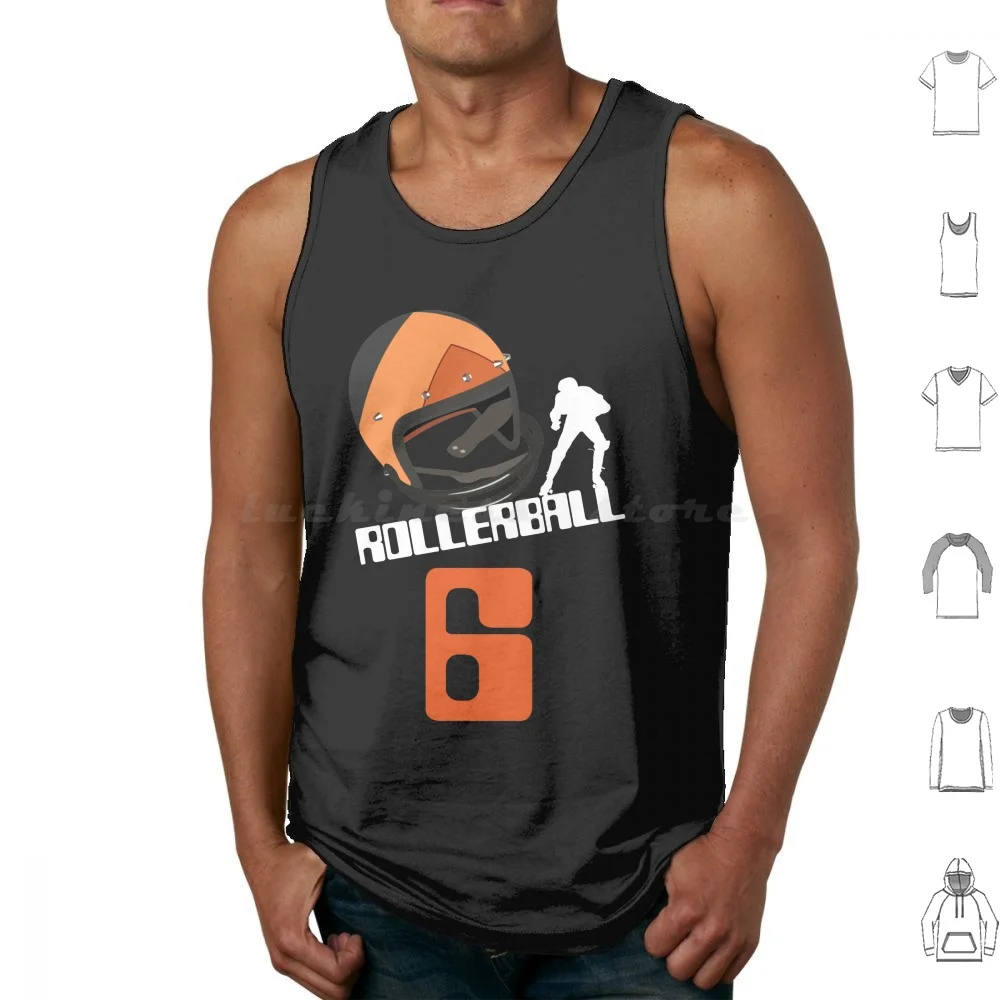 Rollerball Retro Edition 2 ( Volume 1 ) Tank Tops Vest Sleeveless Cinefanart Cinefanart1 Rollerball Houston Jonathan E James