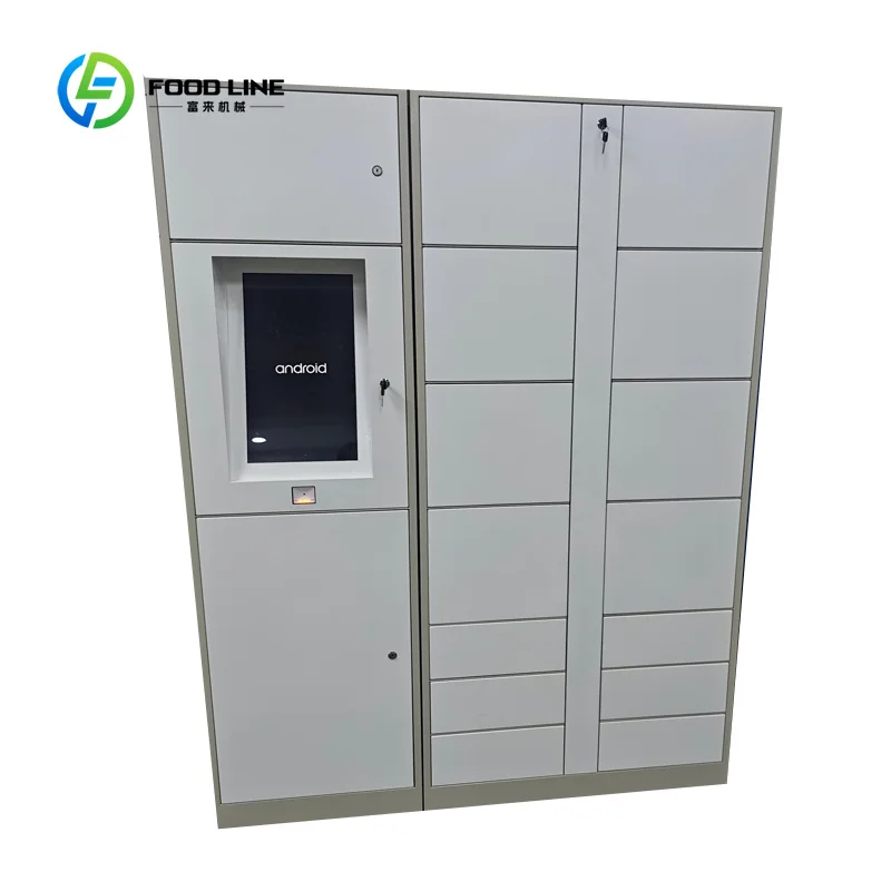 Customized Apartment Campus Smart Electronic Lock Outdoor Self-Delivery Storage Locker Smart Food Parcel Delivery Locker