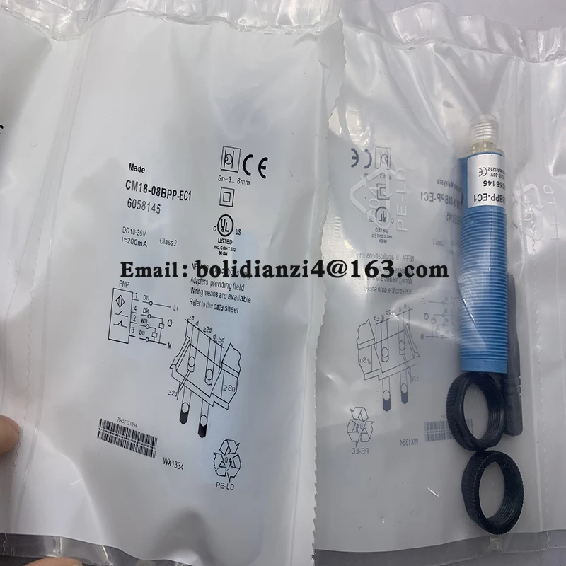 

Original sensor CM18-08BPP-EC1 CM30-16BPP-EC1 CM30-25NNP-EC1 CM30-25NPP-EC1 Proximity switch
