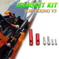 CNC Aluminum Alloy Steering Stabilizer Damper Bracket For Inxing V5 Electric Scooter Increase Speed Stability Safety Accessories