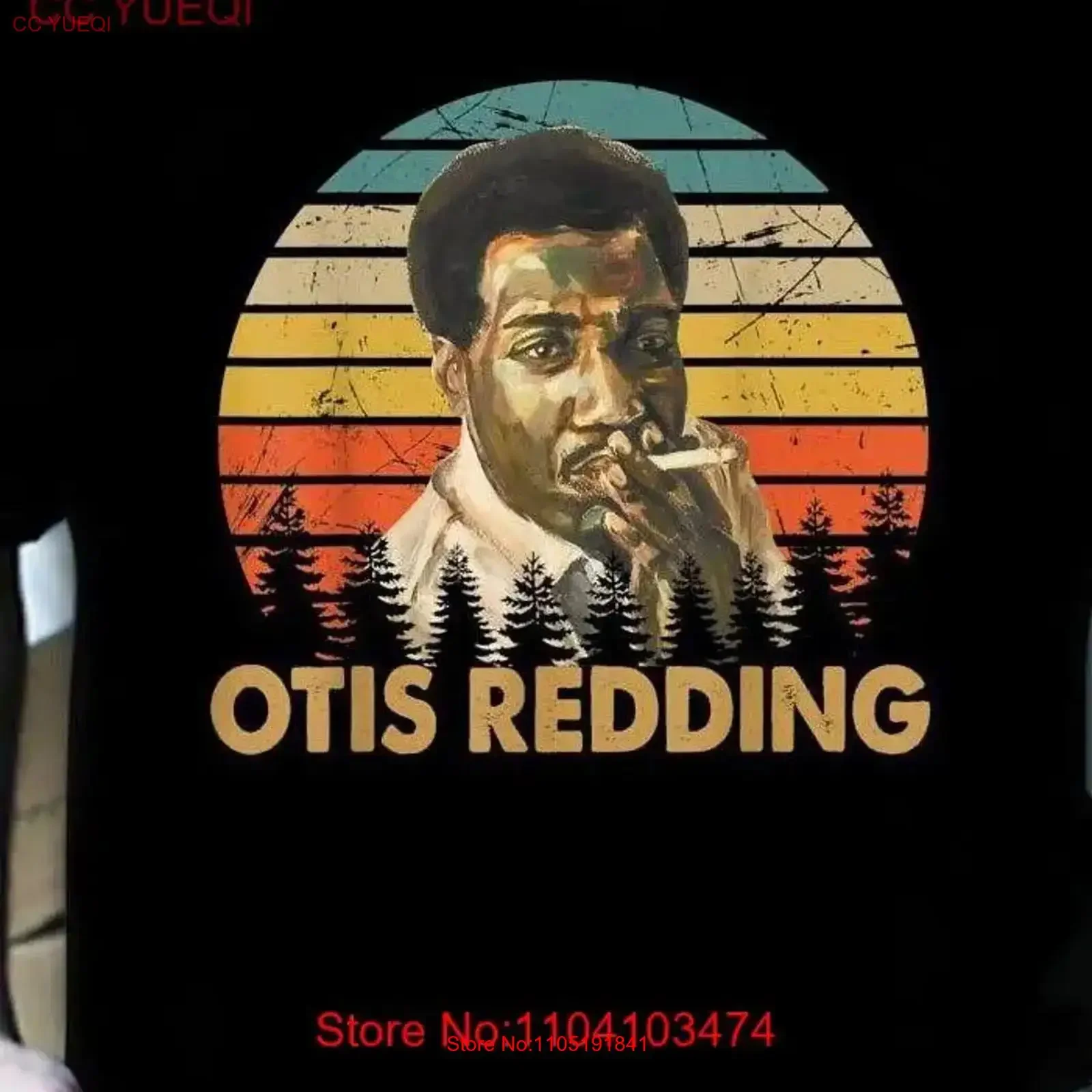 

Otis Redding Men T shirt Black Cotton All Sizes S to 5XL XZ165 vintage Washed Breathable Slightly Stretched Unisex graphic