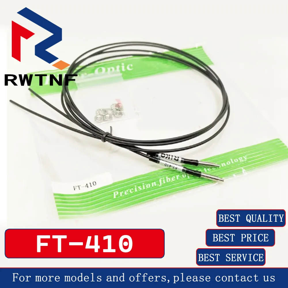 Brand New Genuine FT-410 RIKOFiber óptica M4 através do sensor de fibra, estoque de armazém 100% original