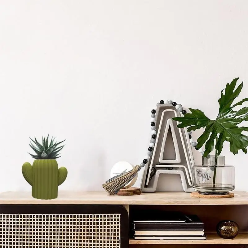 

Антипригарная форма кактуса, держатель для ручки, цветочный горшок, силиконовая форма, сделай сам, ремесла, орнамент, сделай для