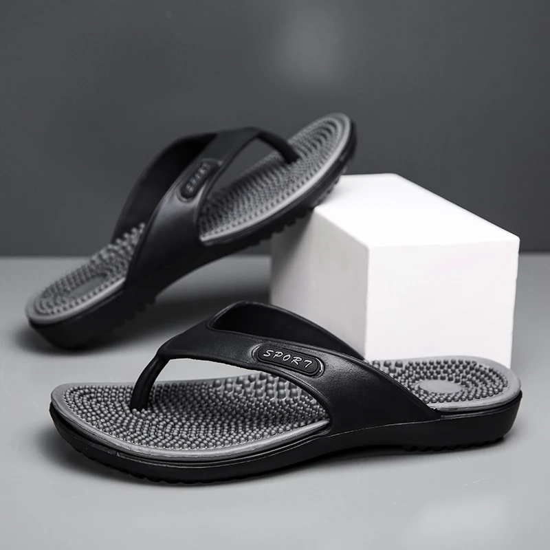 

Men's Clogs Summer Sandals Thick Soled Home Slippers Soft EVA Dry Wedge Platform Garden Shoes Beach Sandals Home Slippers 2025