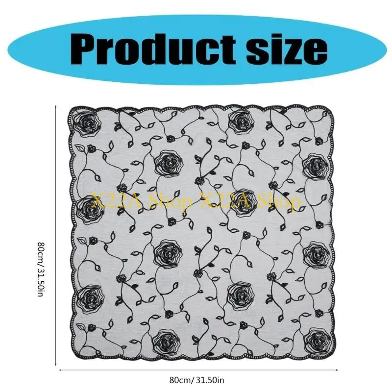 Lanço renda Lenço lenço Mantilla