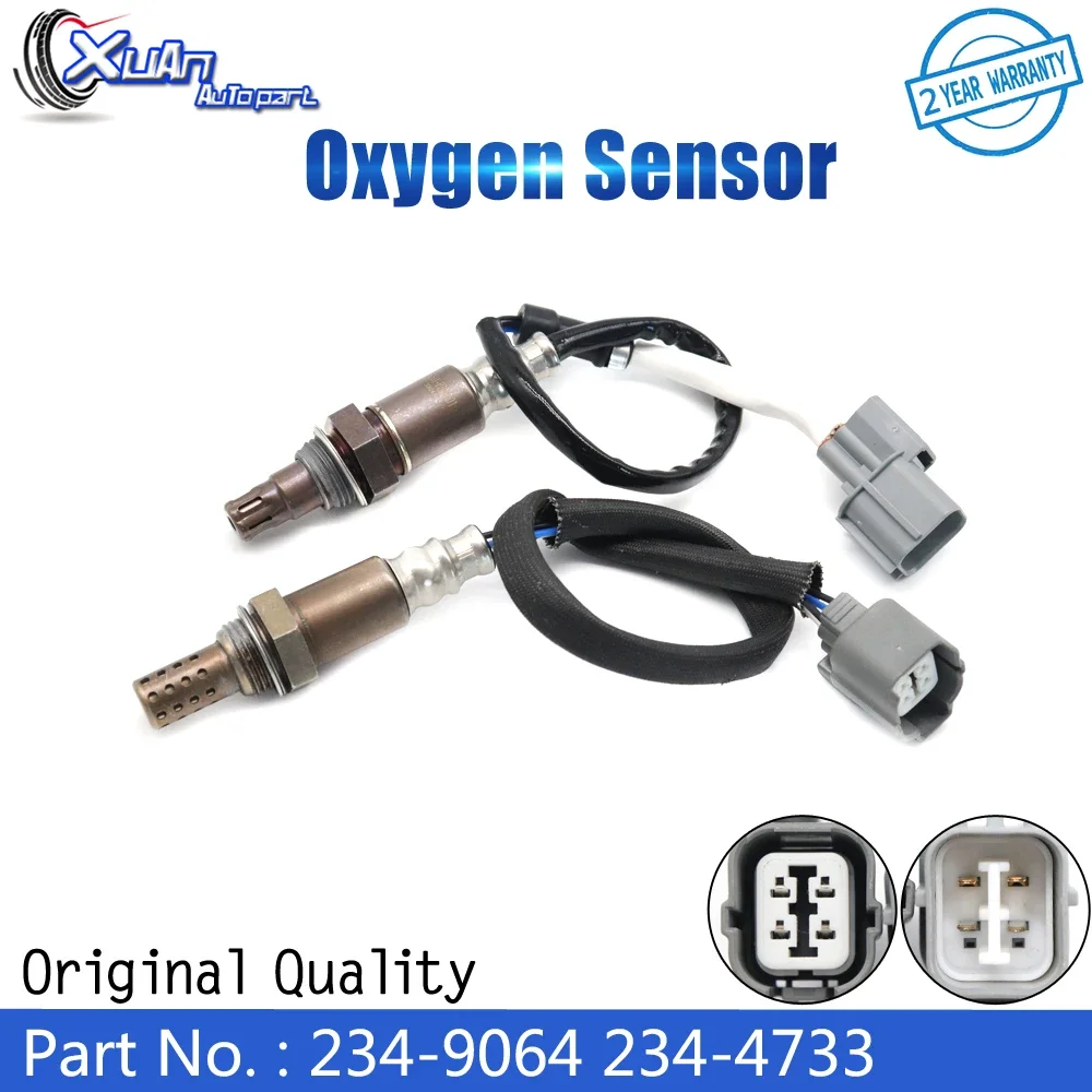 

XUAN Car Front Rear Upstream Downstream Air Fuel Ratio Lambda O2 Oxygen Sensor 234-9064 234-4733 For Honda Element 03-11 2.4L