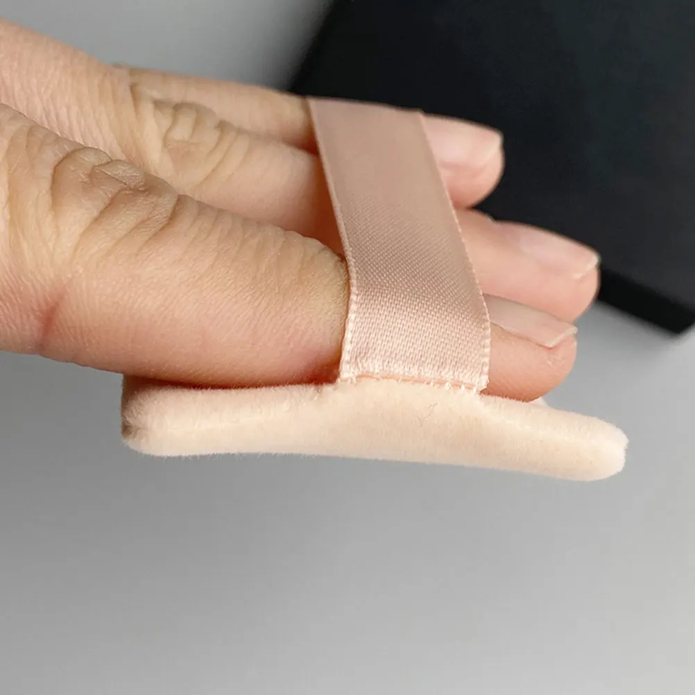 10 Pcs Powder Puff High Density Velvet Double Sided Cosmetics Makeup Sponge Loose Compact Foundation Blush Cream